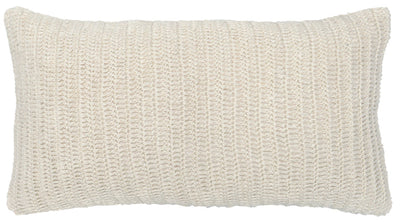 Timeless Elegance: Ivory Linen Zippered Pillow