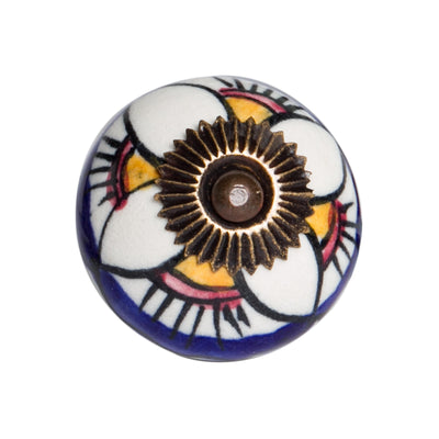 1.5’ X 1.5’ X 1.5’ Ceramic Metal Multicolor 12 Pack Knob - Knobs