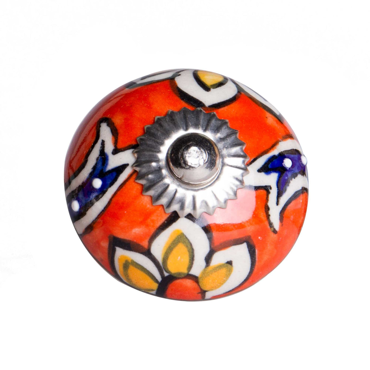 1.5’ X 1.5’ X 1.5’ Ceramic Metal Multicolor 12 Pack Knob - Knobs