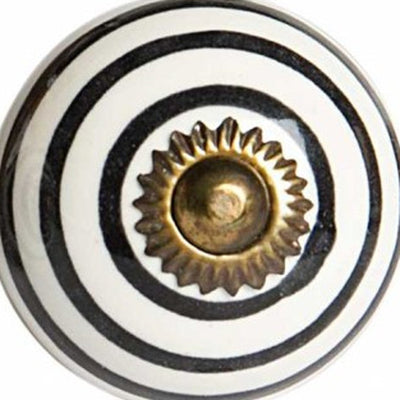 1.5’’ X 1.5’’ X 1.5’’ Ceramic Metal Multicolor 12 Pack Knob - Knobs