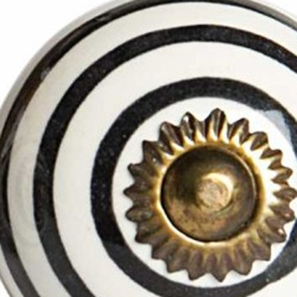 1.5’ X 1.5’ X 1.5’ Ceramic Metal Multicolor 12 Pack Knob - Knobs