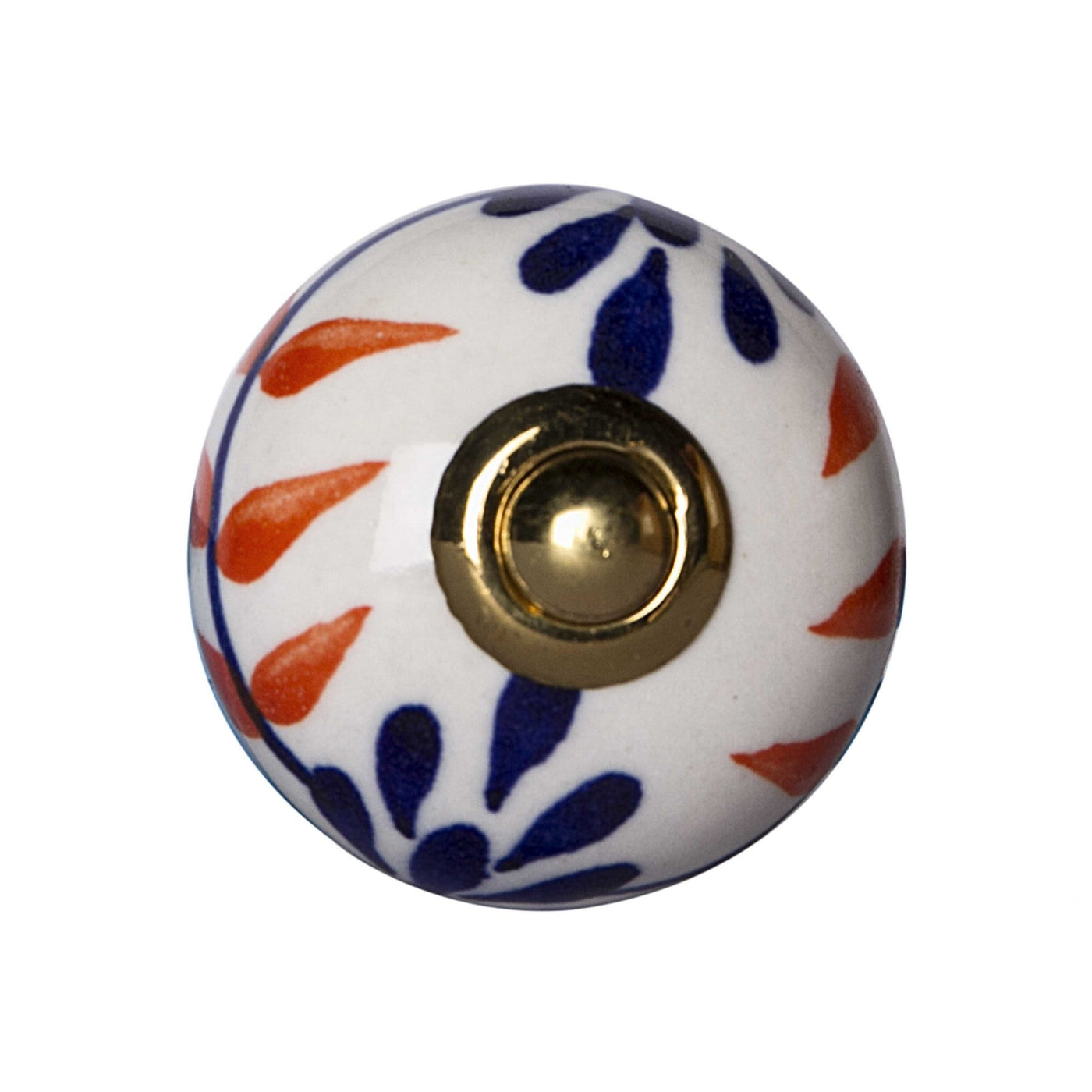 1.5’’ X 1.5’’ X 1.5’’ Ceramic Metal Multicolor 12 Pack Knob - Knobs