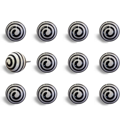 1.5’ X 1.5’ X 1.5’ Ceramic Metal Multicolor 12 Pack Knob - Knobs