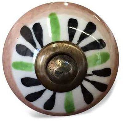 1.5’ X 1.5’ X 1.5’ Ceramic Metal Multicolor 12 Pack Knob - Knobs