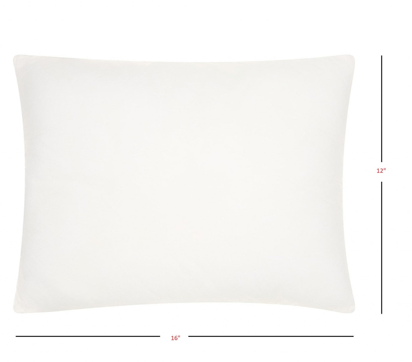 12’ X 16’ Choice White Lumbar Pillow Insert - Accent Throw Pillows