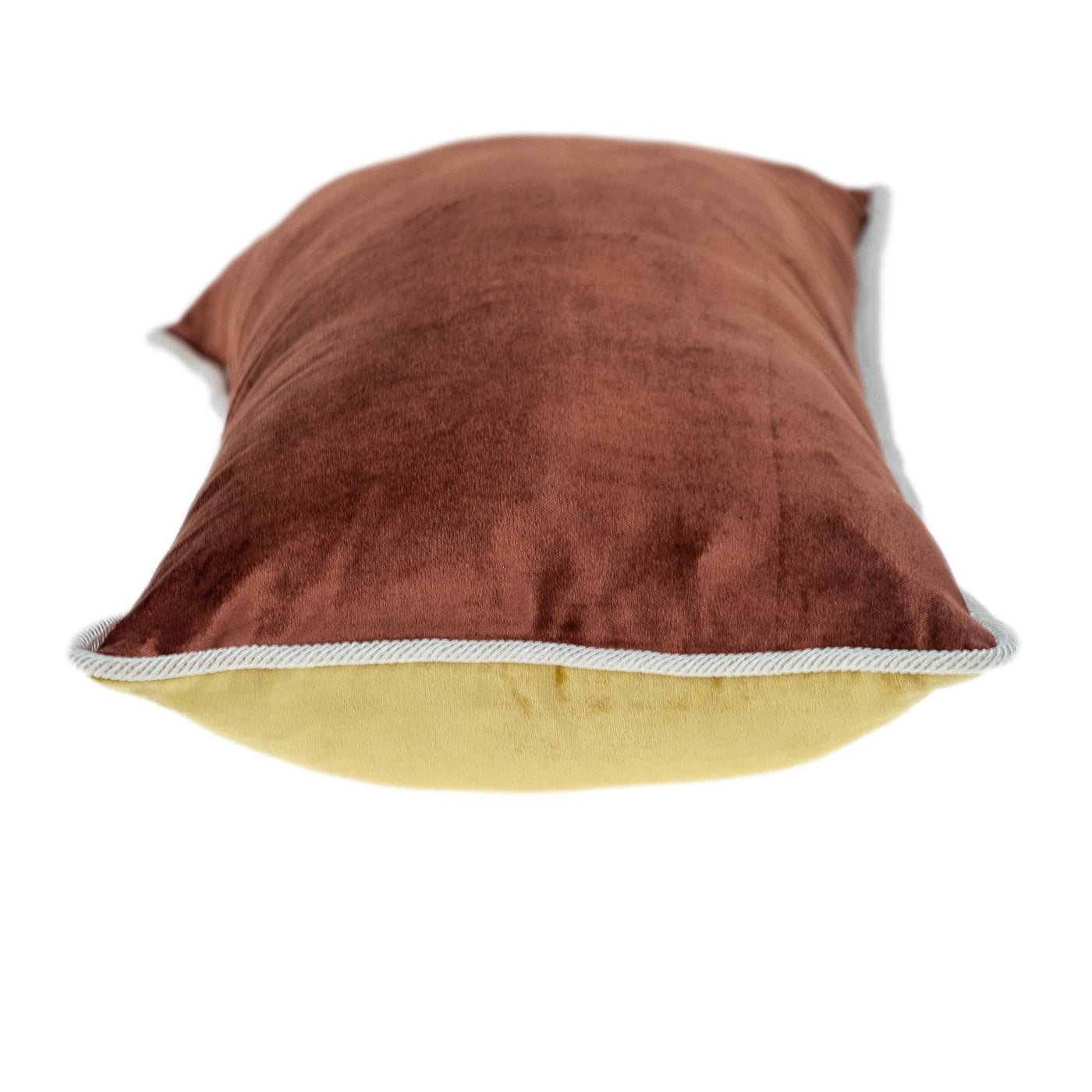 12’’ X 24’’ Gold and Brown Throw Pillow - Accent Throw Pillows