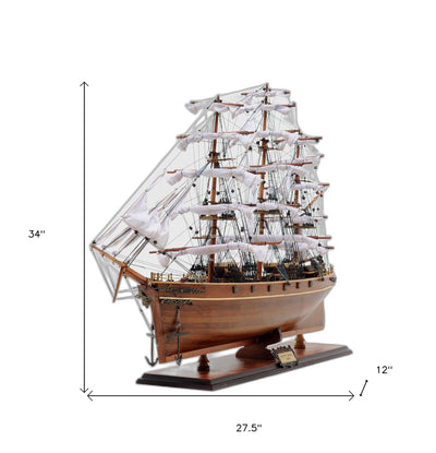 12’ X 34’ X 27.5’ Cutty Sark - Sculptures