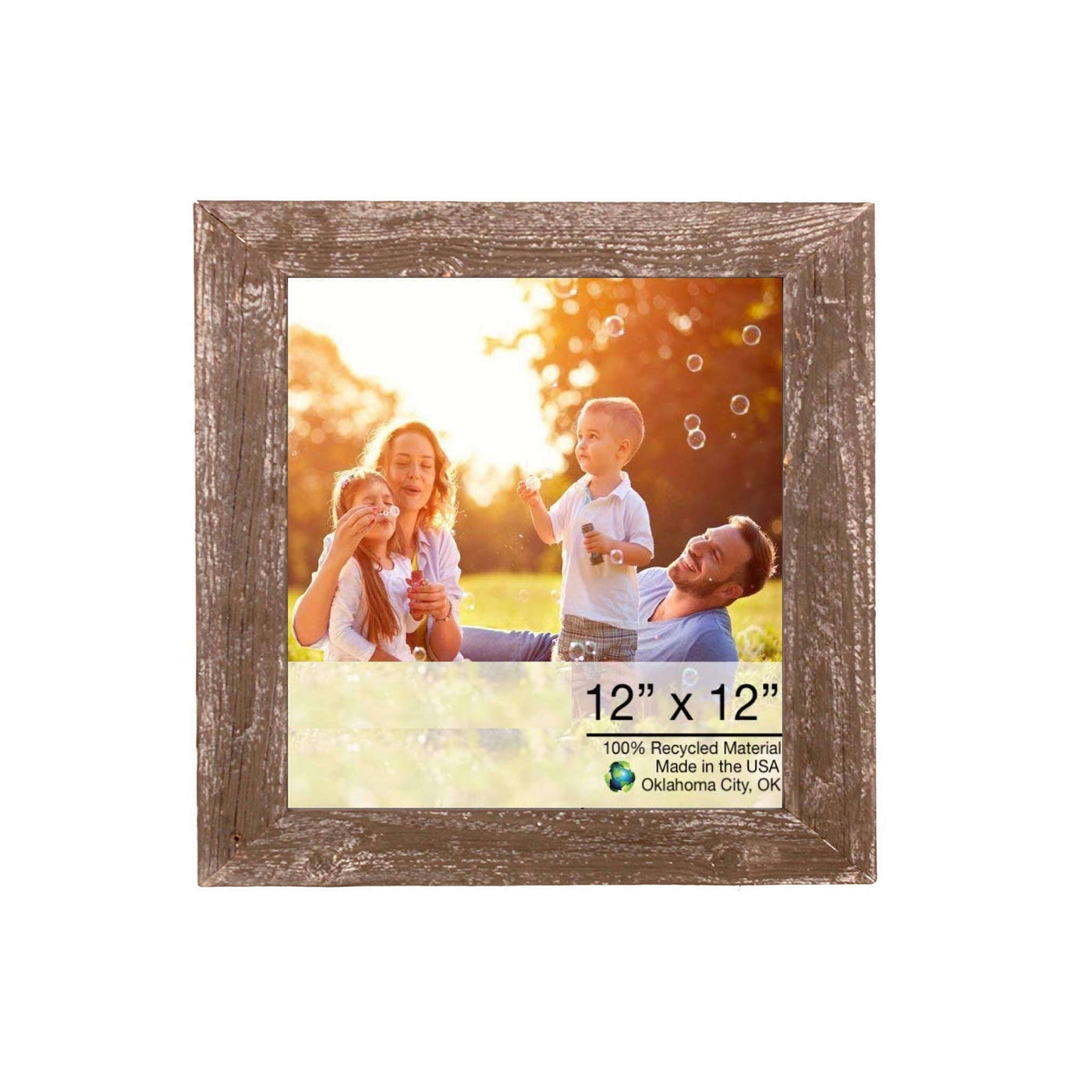 12X12 Rustic Espresso Picture Frame - Picture Frames