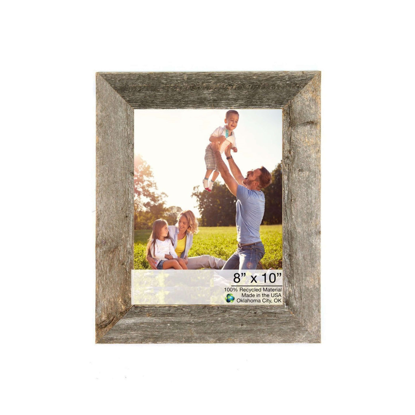 12’X13’ Natural Weathered Grey Picture Frame - Picture Frames