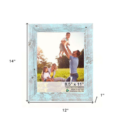 12’’X14’’ Rustic Blue Picture Frame - Picture Frames