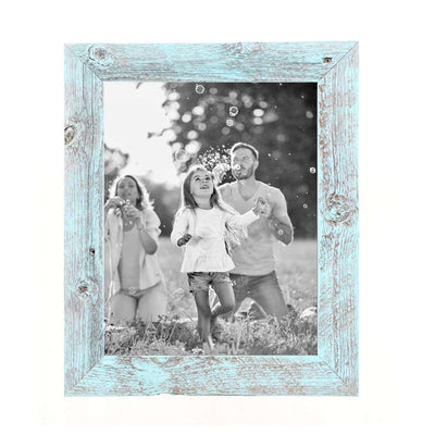 12’X14’ Rustic Blue Picture Frame - Picture Frames