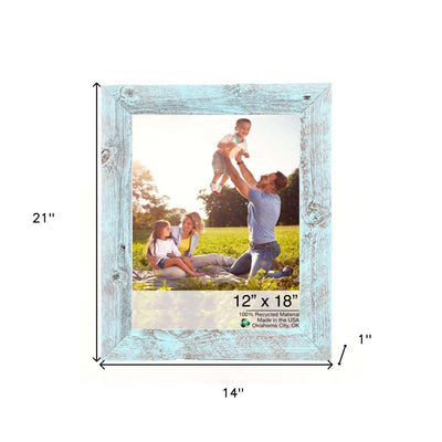 12X18 Rustic Blue Picture Frame - Picture Frames