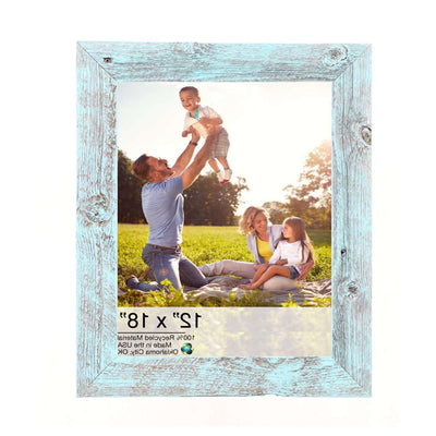 12X18 Rustic Blue Picture Frame - Picture Frames