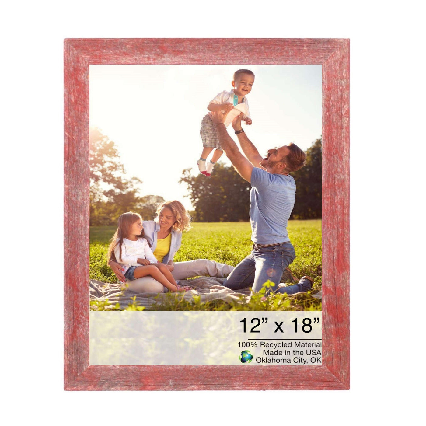 12X18 Rustic Red Picture Frame - Picture Frames