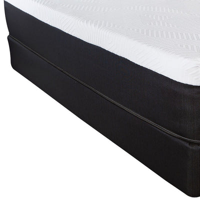 13’ Hybrid Lux Memory Foam And Wrapped Coil Mattress Twin - Cal King - Hybrid Mattresses