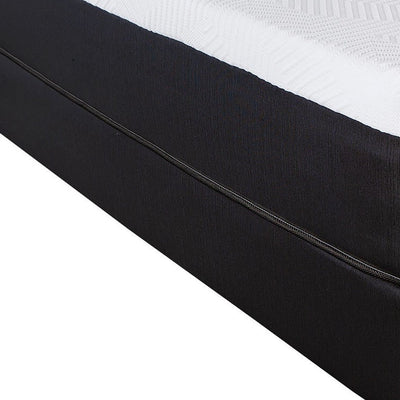 13’ Hybrid Lux Memory Foam And Wrapped Coil Mattress Twin - Hybrid Mattresses