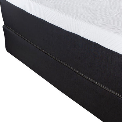 13’ Hybrid Lux Memory Foam And Wrapped Coil Mattress Twin - Hybrid Mattresses