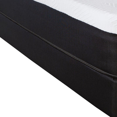 13’ Hybrid Lux Memory Foam And Wrapped Coil Mattress Twin - Hybrid Mattresses