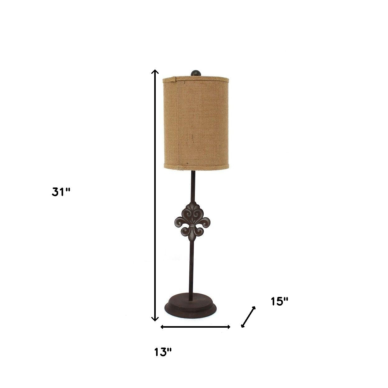 13 X 15 X 31 Bronze Traditional - Table Lamp - Table Lamps