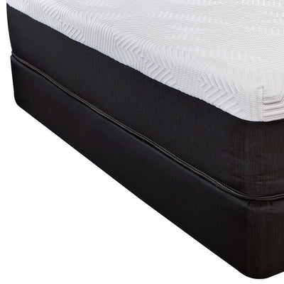 14’ Hybrid Lux Memory Foam And Wrapped Coil Mattress Twin - Cal King - Hybrid Mattresses