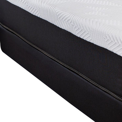 14’ Hybrid Lux Memory Foam And Wrapped Coil Mattress Twin - Hybrid Mattresses