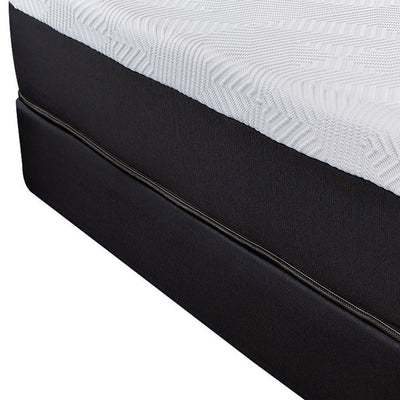 14’ Hybrid Lux Memory Foam And Wrapped Coil Mattress Twin - Hybrid Mattresses