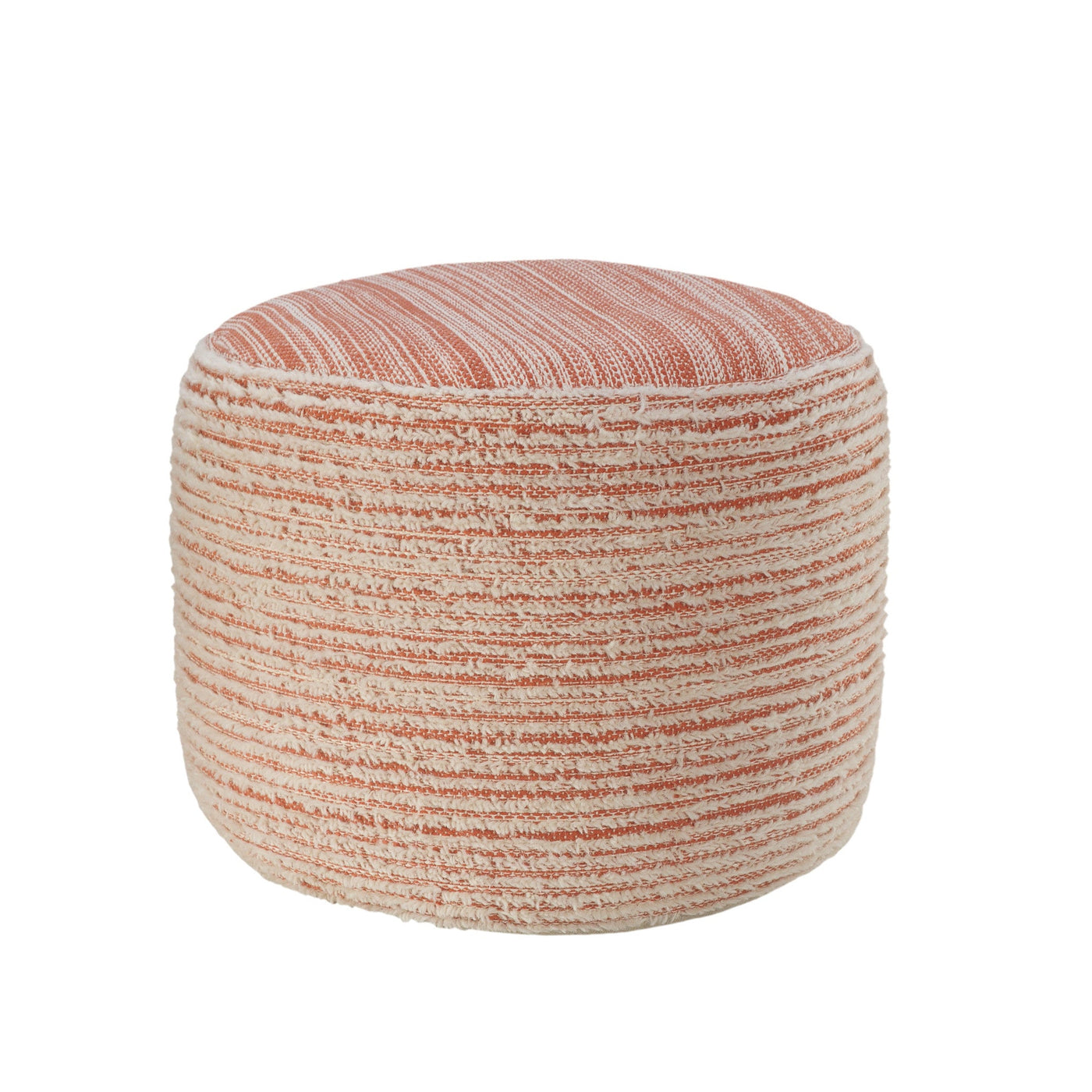 18’ Pink Polyester Ottoman - Ottomans