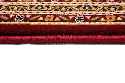 3’ x 13’ Red and Beige Medallion Runner Rug - Area Rugs