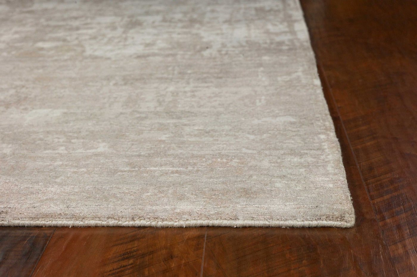 3’ X 5’ Beige Abstract Viscose Indoor Area Rug - 3’ x 5’ - Area Rugs