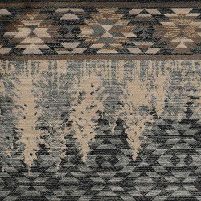 8’X10’ Slate Blue Machine Woven Pinegrove Lodge Indoor Area Rug - 8’ x 10’ - Area Rugs