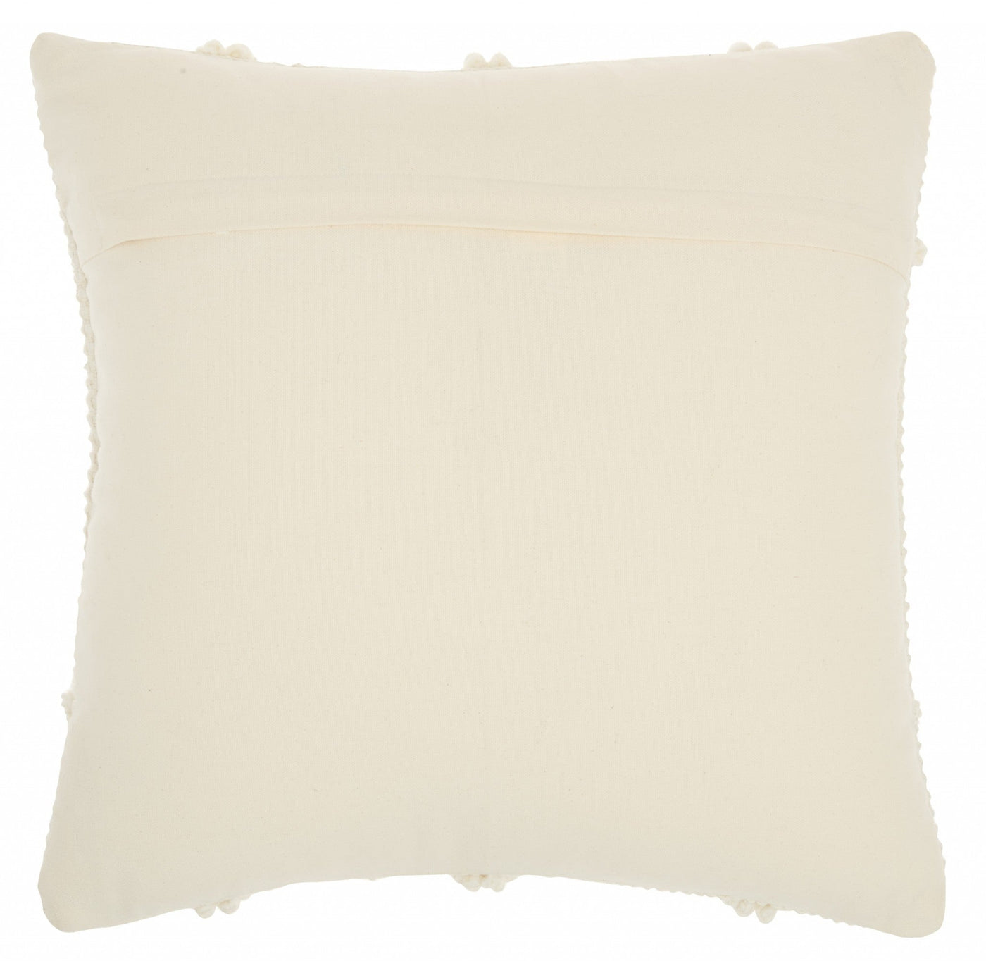 Ivory Textured Lattice Throw Pillow - Accent Throw Pillows