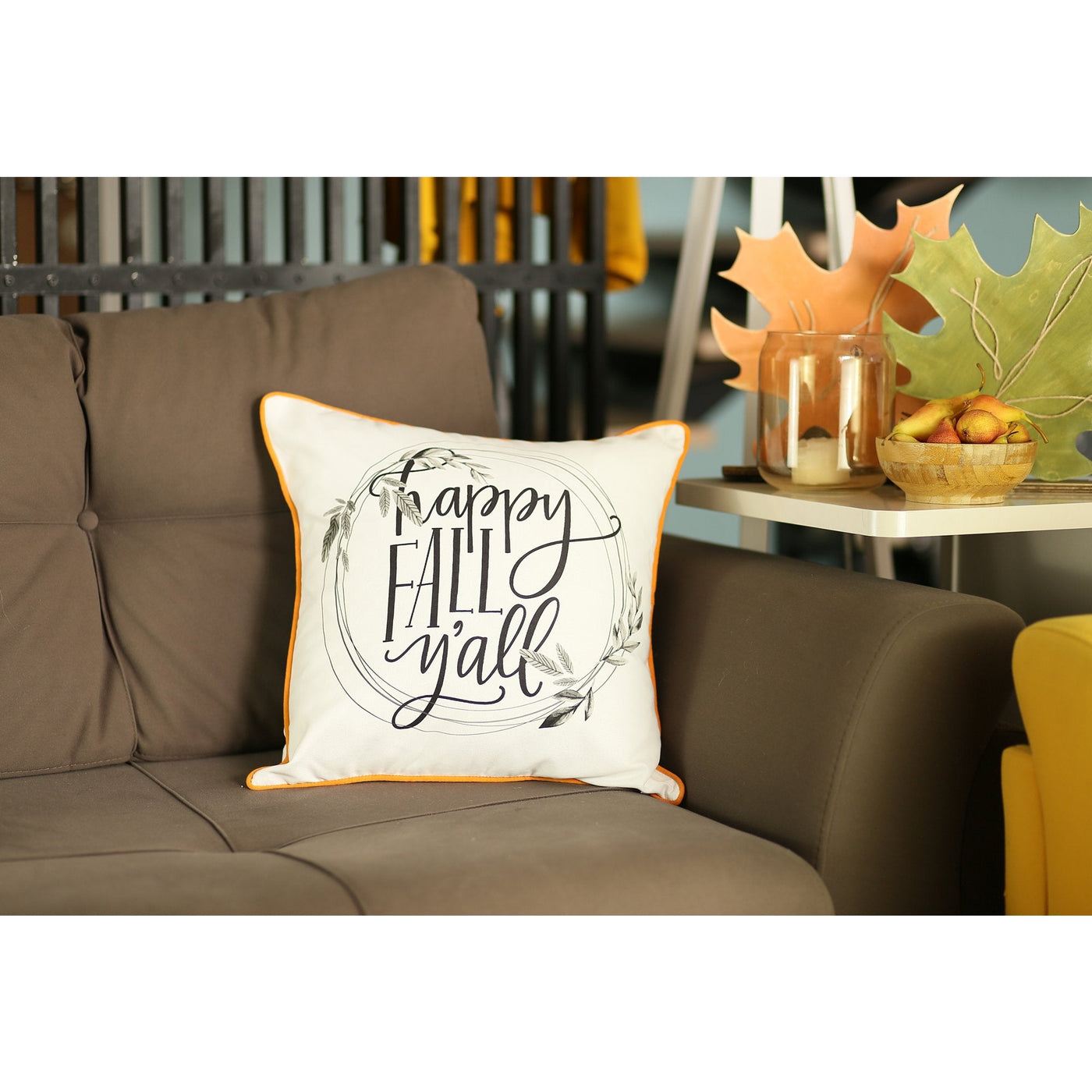Set Of 2 18’ Thanksgiving Quote Throw Pillow Cover In Multicolor - Accent Throw Pillows