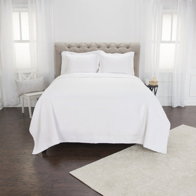 White King 100% Cotton 300 Thread Count Washable Down Alternative Comforter - Comforters and Quilts