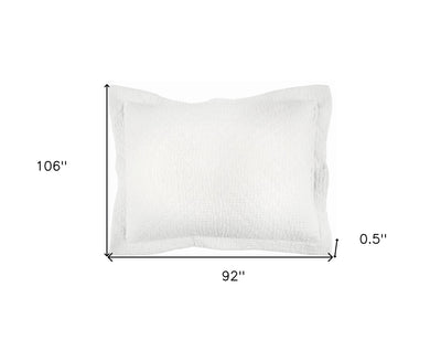 White King 100% Cotton 300 Thread Count Washable Down Alternative Comforter - Comforters and Quilts