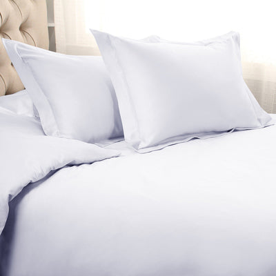 White King Cotton Blend 1000 Thread Count Washable Duvet Cover Set - Down Comforters and Duvets