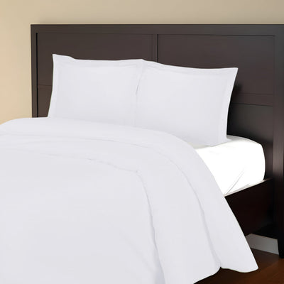 White King Cotton Blend 1000 Thread Count Washable Duvet Cover Set - Down Comforters and Duvets