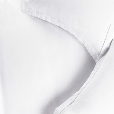 White King Cotton Blend Thread Count Washable Duvet Cover Set - Down Comforters and Duvets