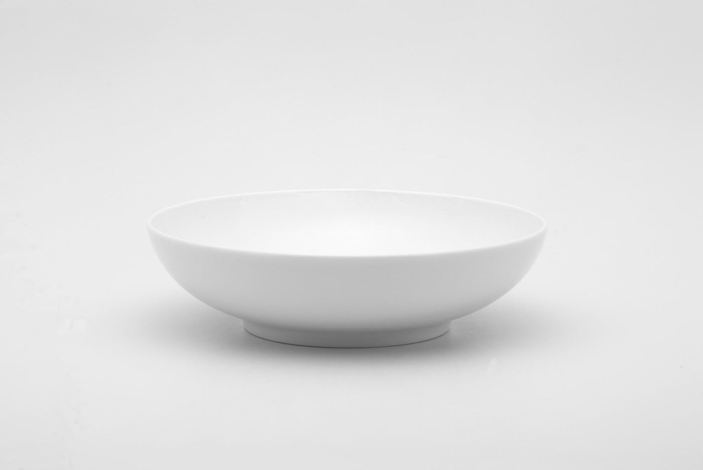 White Six Piece Porcelain Service For Six Bowl Set - Dinnerware