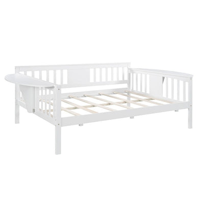 White Solid and Manufactured Wood Full Bed - Standard Beds