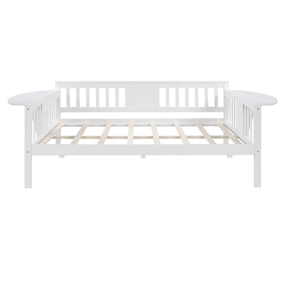 White Solid and Manufactured Wood Full Bed - Standard Beds