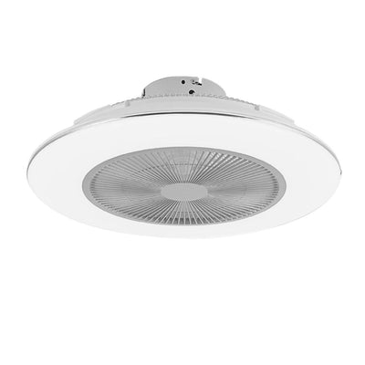 White Stylish LED Ceiling Lamp And Fan - Ceiling Fans