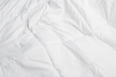 White Twin Microfiber Thread Count Down Alternative Duvet Insert - Down Comforters and Duvets