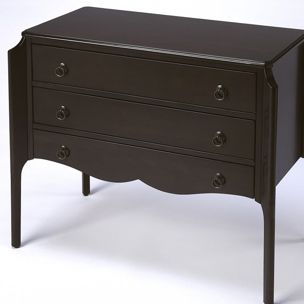 Wilshire Chocolate 3 Drawer Chest - Dressers