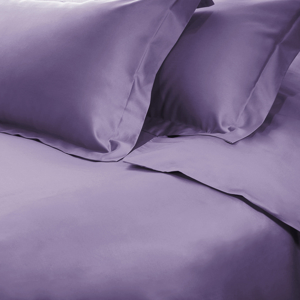 Wisteria Twin Cotton Blend 650 Thread Count Washable Duvet Cover Set - Down Comforters and Duvets