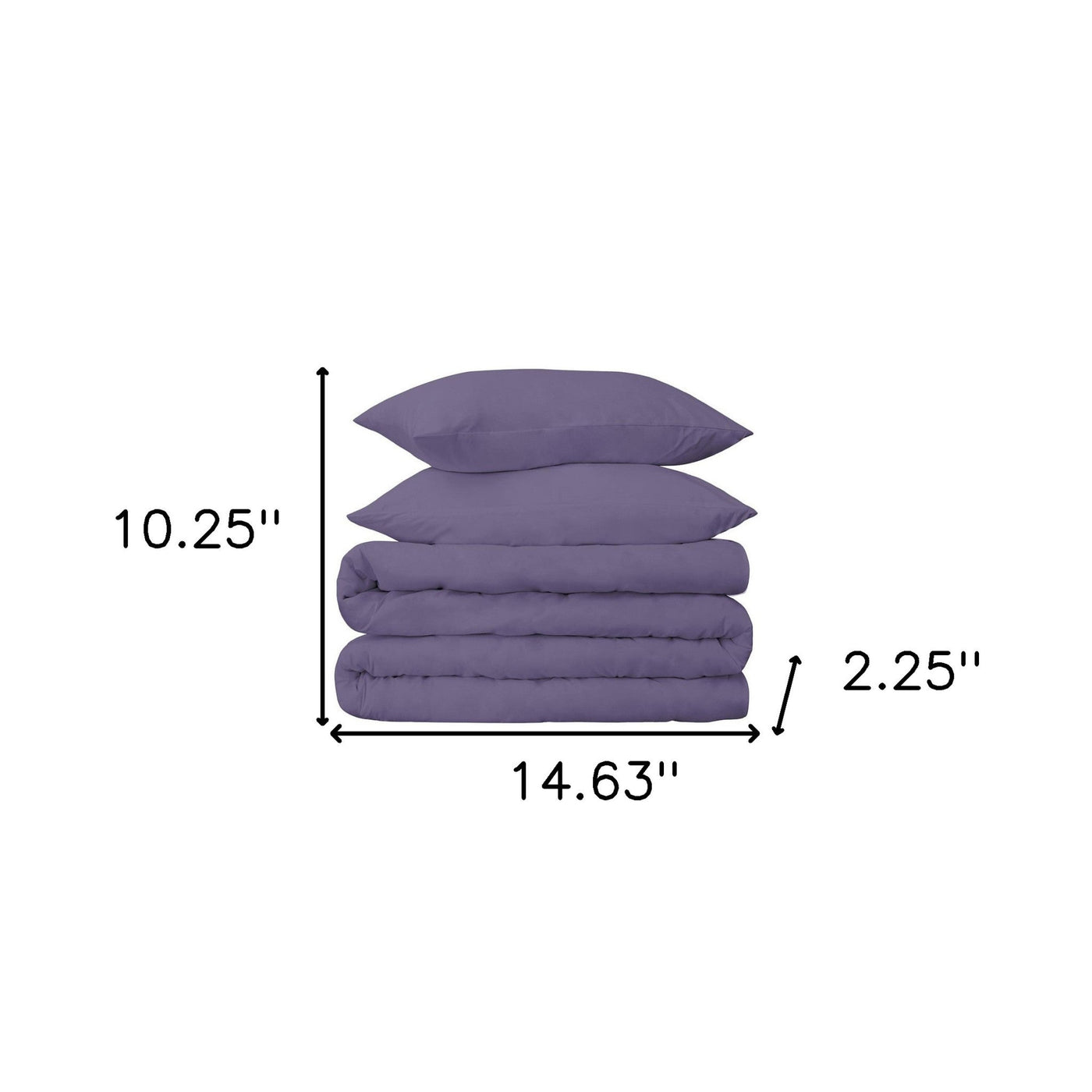 Wisteria Twin Cotton Blend 650 Thread Count Washable Duvet Cover Set - Down Comforters and Duvets