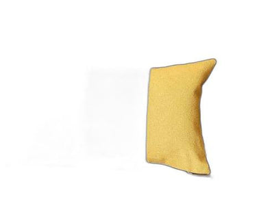 Yellow Tripartite Lumbar Throw Pillow - Accent Throw Pillows